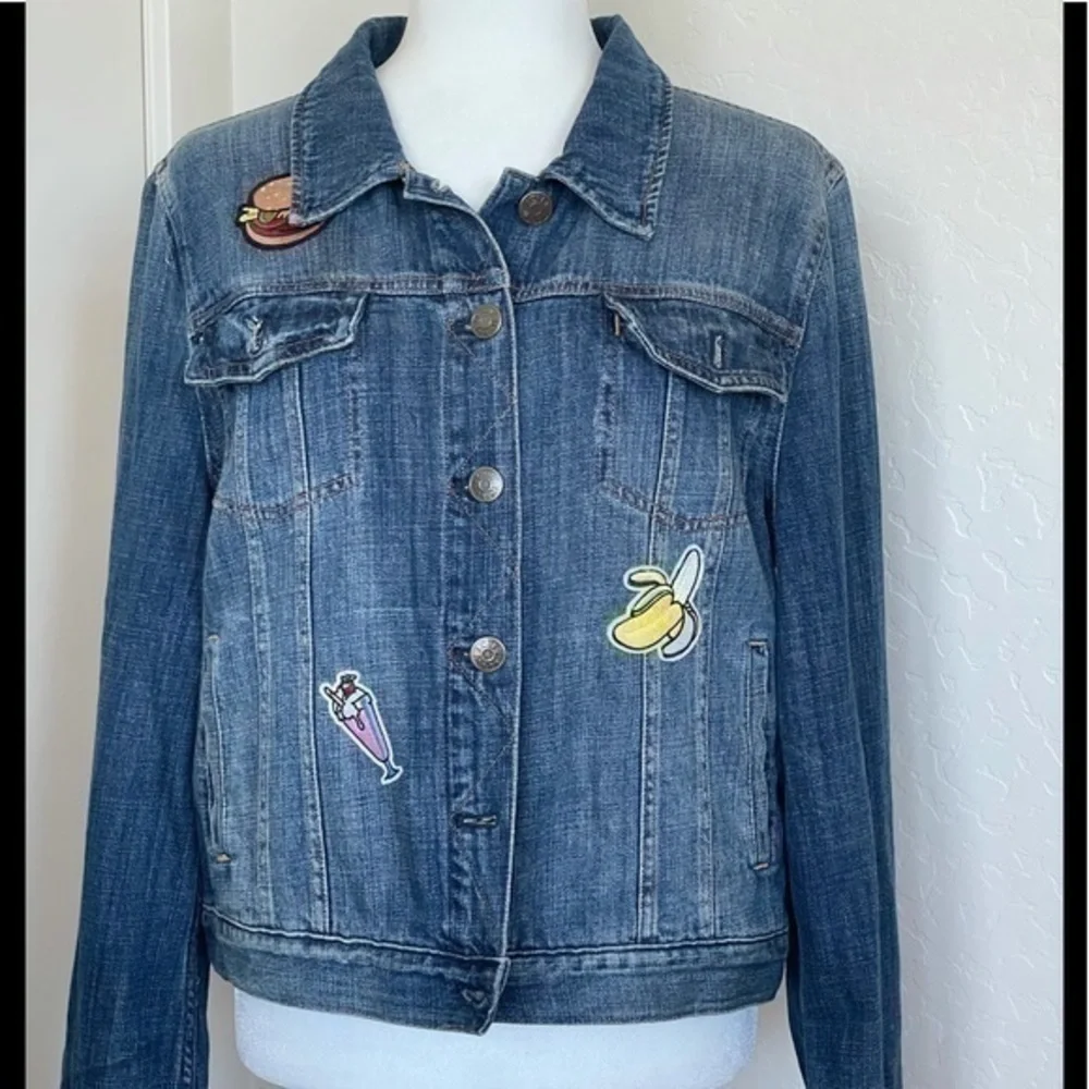 J.crew indigo denim jeans jacket